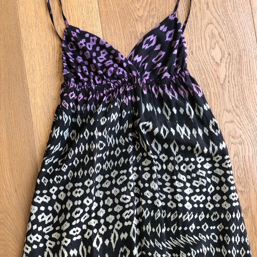 Gypsy long silk maxi dress
